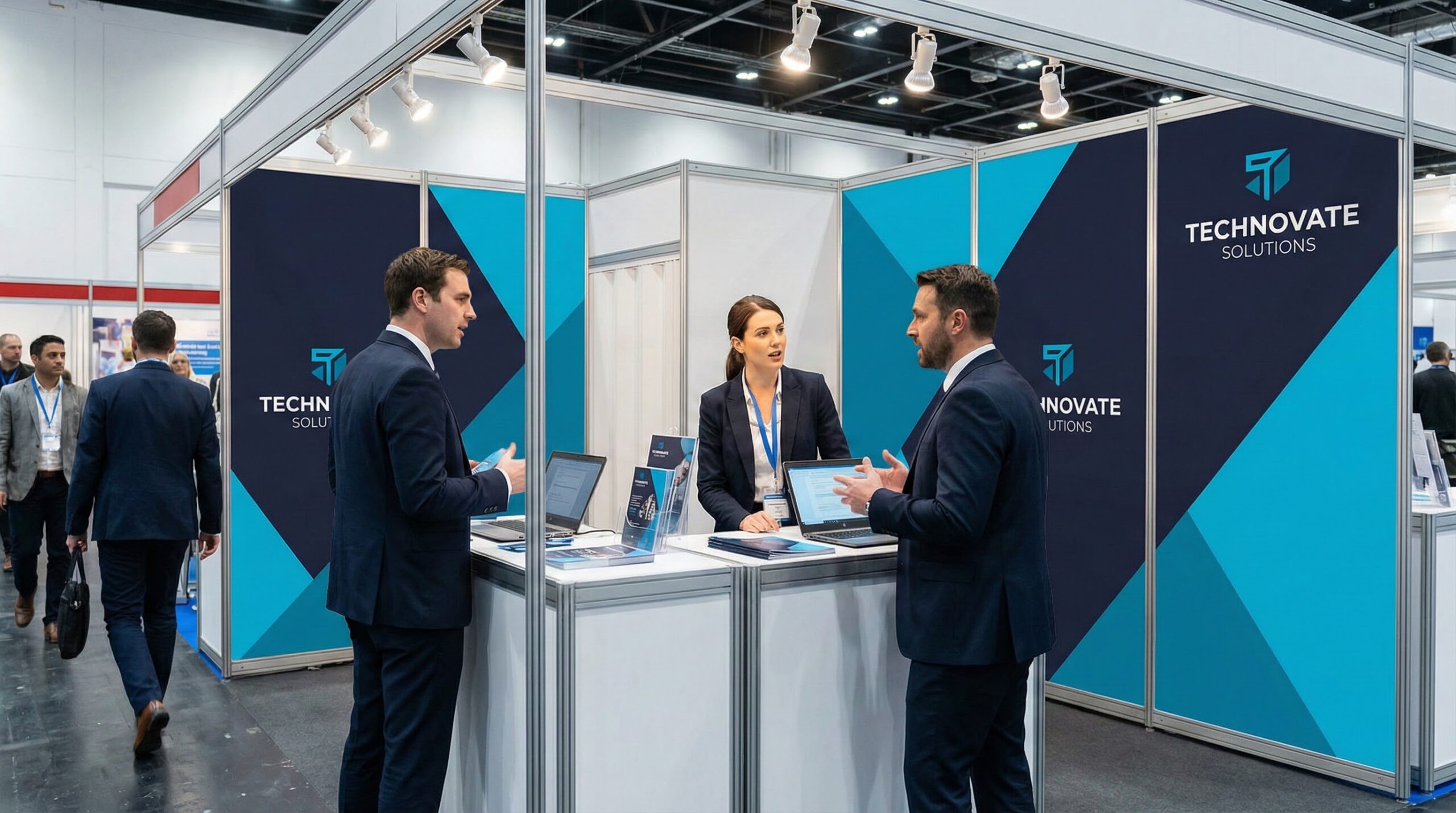 Paket Fuar Standı Örneği