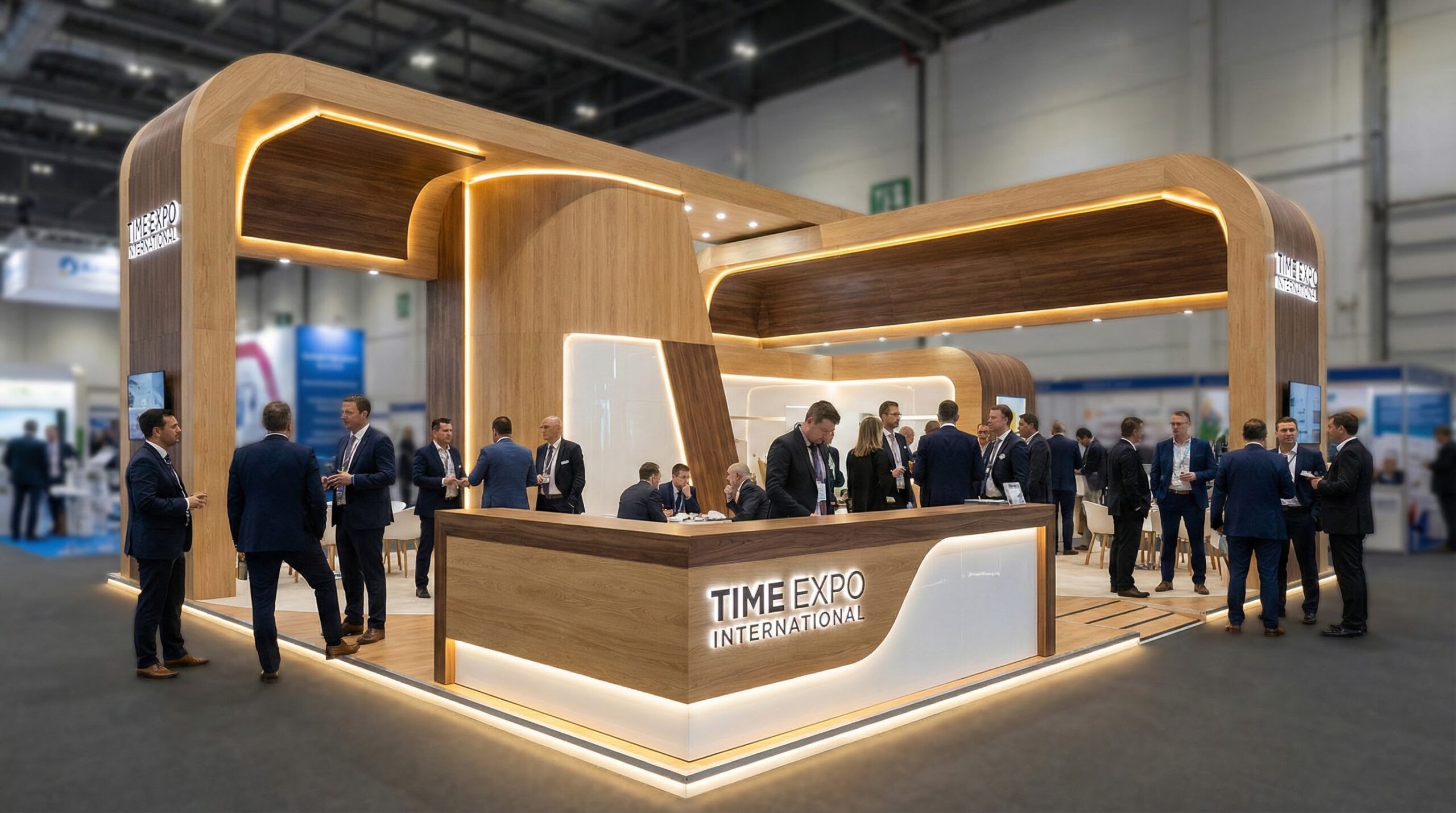 Özel Ahşap Stand Tasarımı